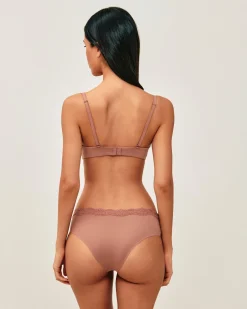 Soutien-gorge push-up en microfibre