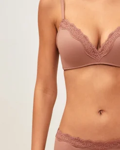 Soutien-gorge push-up en microfibre