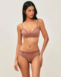 Soutien-gorge push-up en microfibre