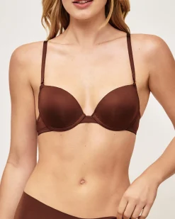Soutien-gorge push-up microfibre