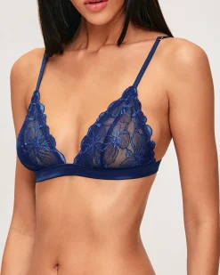 Soutien-gorge triangle en dentelle