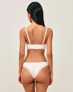 Soutien-gorge triangle en microfibre