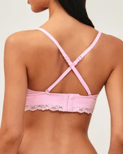 Soutien-gorge triangle en microfibre
