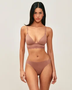 Soutien-gorge triangle en microfibre