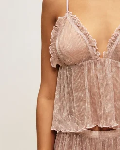 Top débardeur transparent
