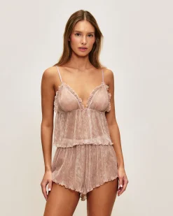 Top débardeur transparent