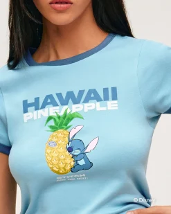 T-shirt en jersey Stitch