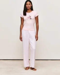 T-shirt jersey motif chaton